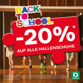 Deichmann:-20% auf Hallenschuhe